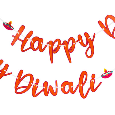 Happy Diwali' Garland - 3m