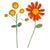 Handmade Autumn Crochet Flower Sprigs