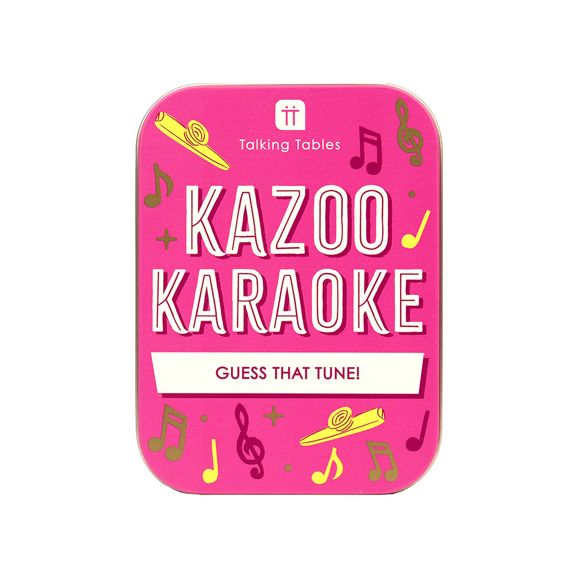 Kazoo Karaoke in a Tin Talking Tables UK