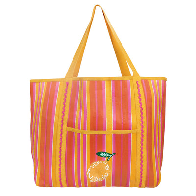 Recycled Plastic Lemon Tote Bag