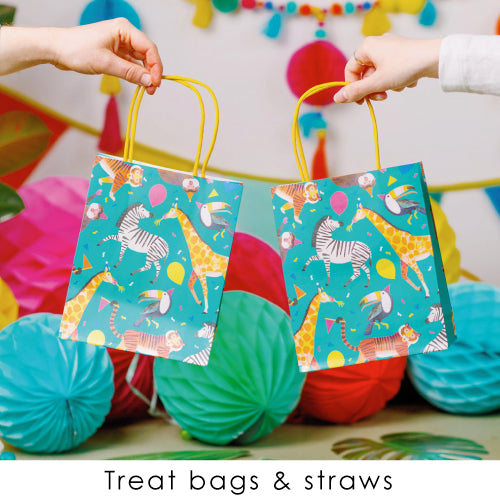 Treat bags and straws for parties | UK Talking Tables