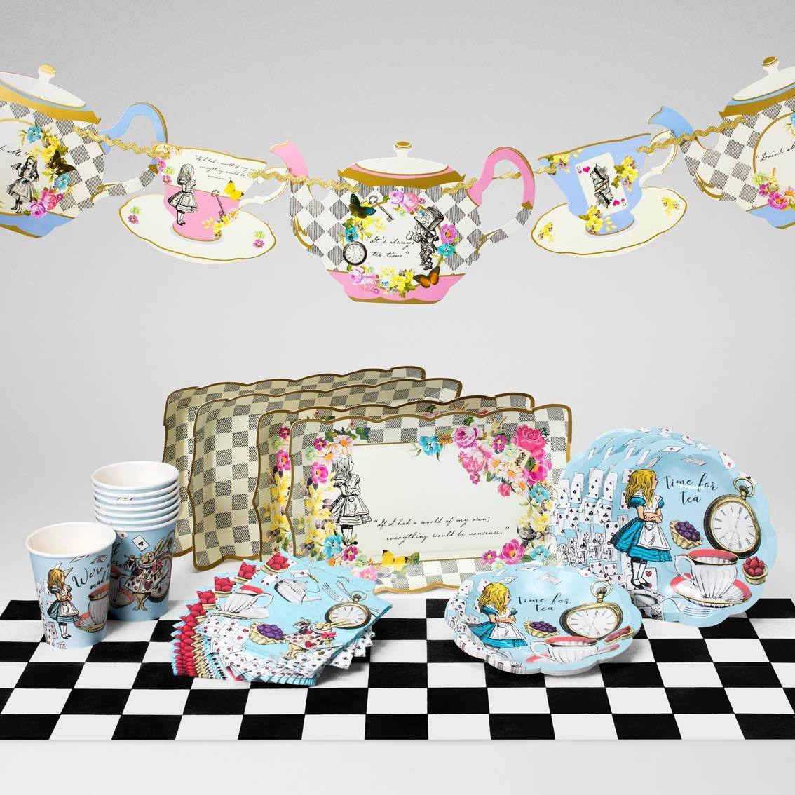 Alice In Wonderland Afternoon Tea Party Set | Shop Now