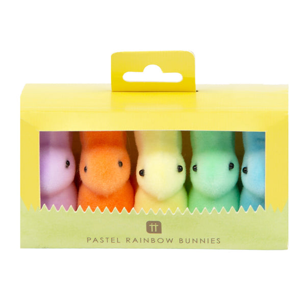 Bunny Pastel Table Decorations - 5 Pack