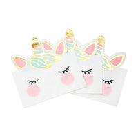 Unicorn Face Paper Napkins - 20 pack