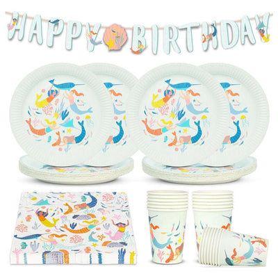 Mermaid Party Pack - 16 Pack