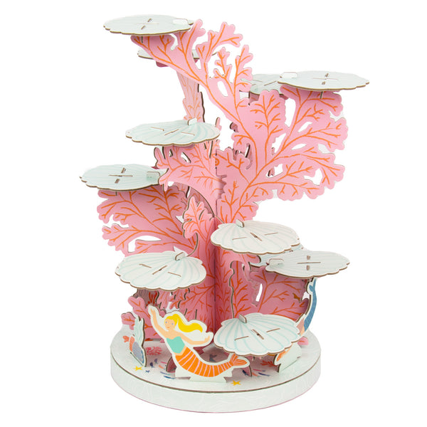 Mermaids and Coral Reef Cake Stand