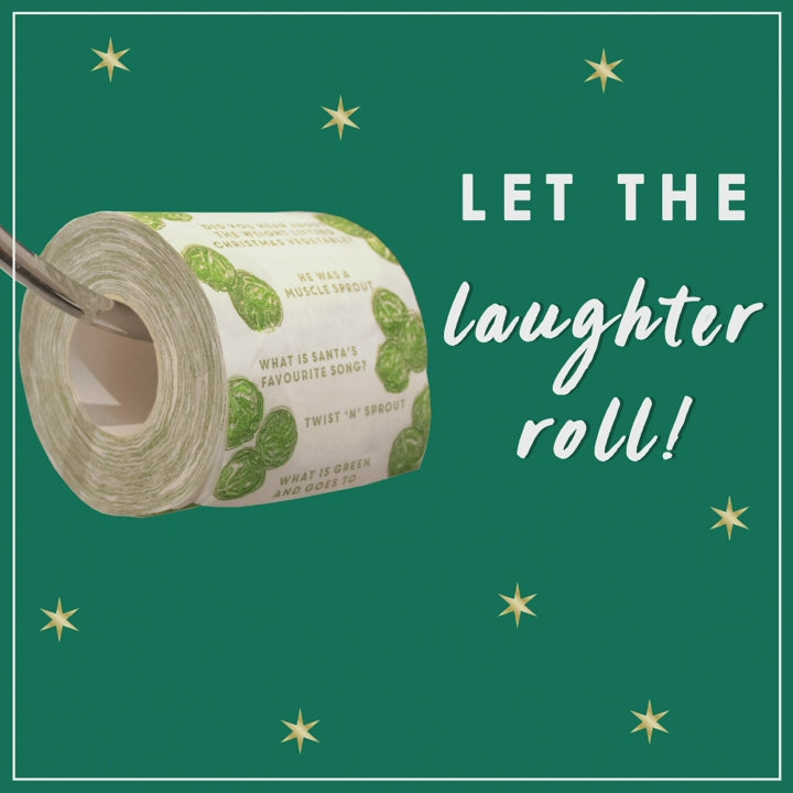Brussels Sprout Joke Toilet Roll
