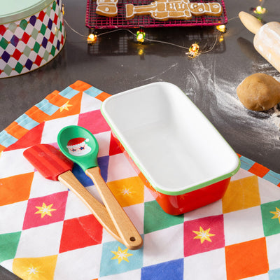 Santa Silicone Kitchen Utensils - 2 Pack Set