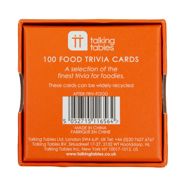 Food & Drink Trivia Questions