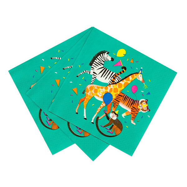 Party Animals napkin