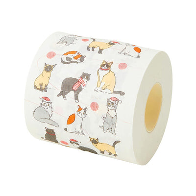 Christmas Cat Toilet Roll