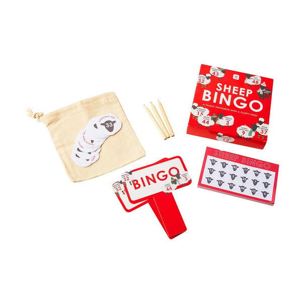 Christmas Sheep Bingo Game