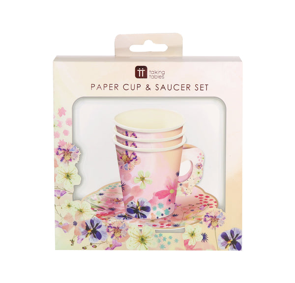 Blossom Girls Cup and Saucer Set