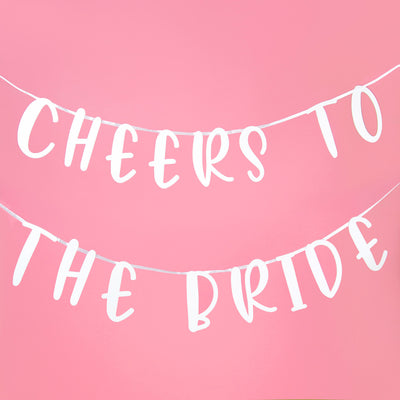 'Cheers to the Bride' Garland - 3m