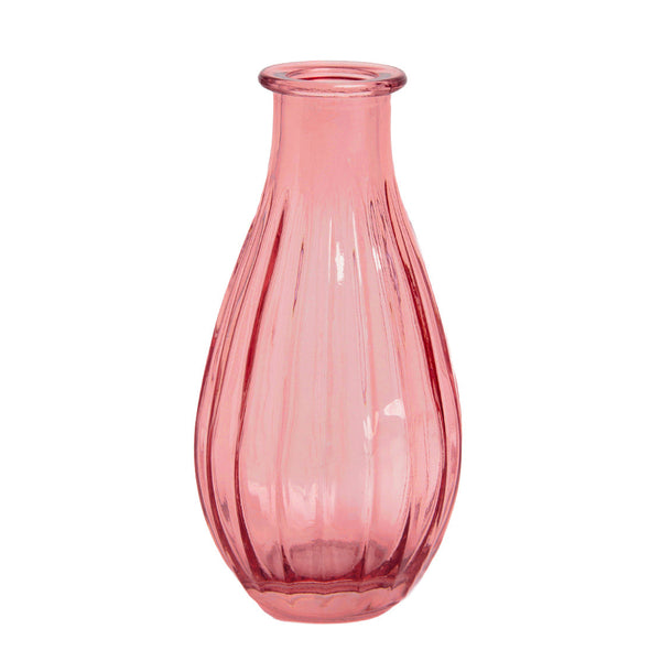 Pink Glass Bud Vase