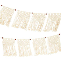 Boho Cream Macrame Garland - Talking Tables UK Public