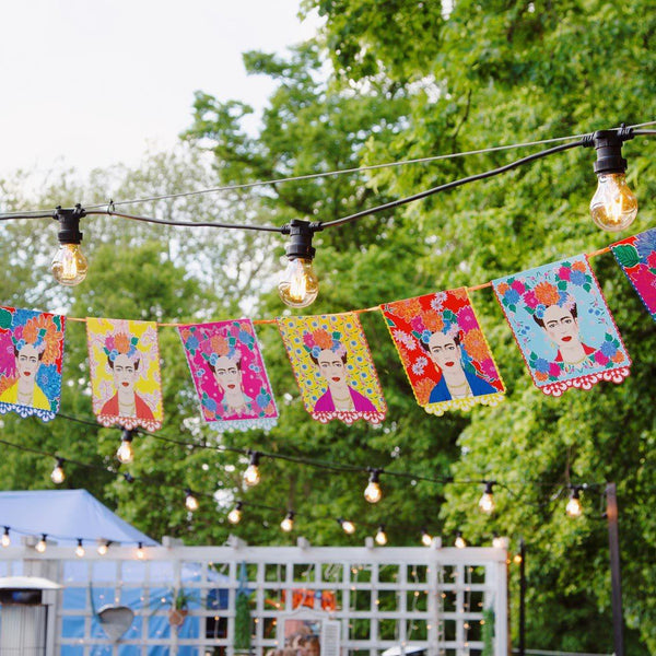 Boho Frida Kahlo Bunting - Talking Tables UK Public