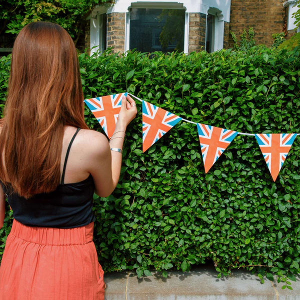 British Union Jack Paper Bunting - 3m