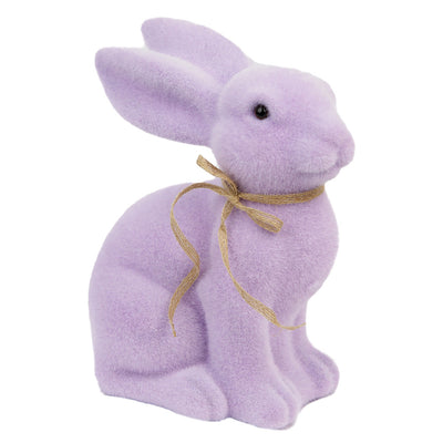 Lilac Grass Bunny Table Decoration - 10&#34;