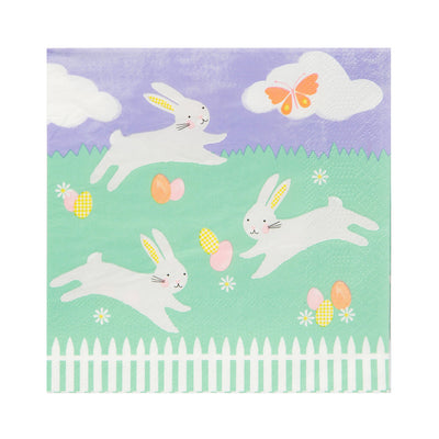 Easter Bunny Napkins - 20 Pack