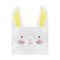 Bunny Shaped Paper Napkins - 20 Pack
