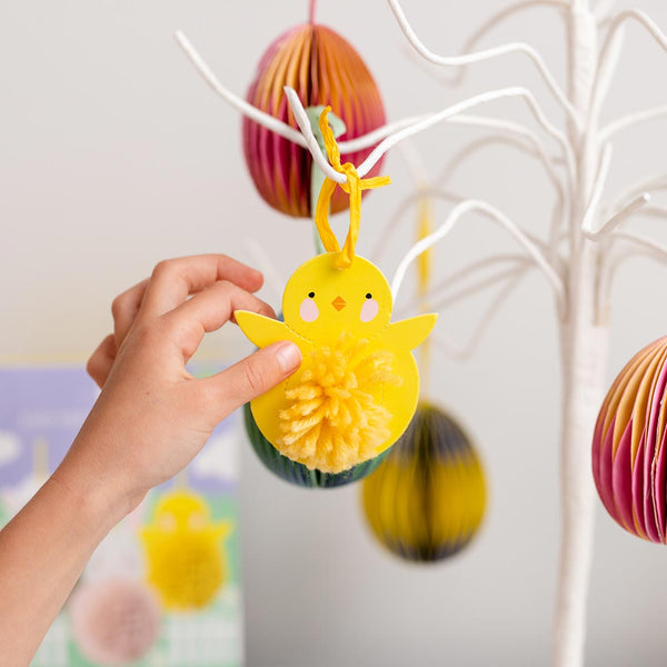 Easter Animals Pom Pom Kit - 6 Pack