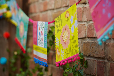 Colourful Mexican Paper Garland - 4m