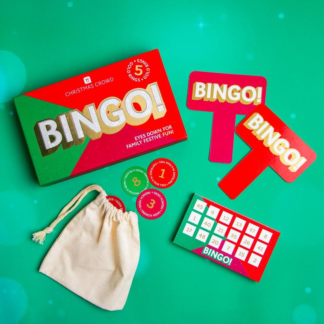 Festive Family Bingo Game Talking Tables UK