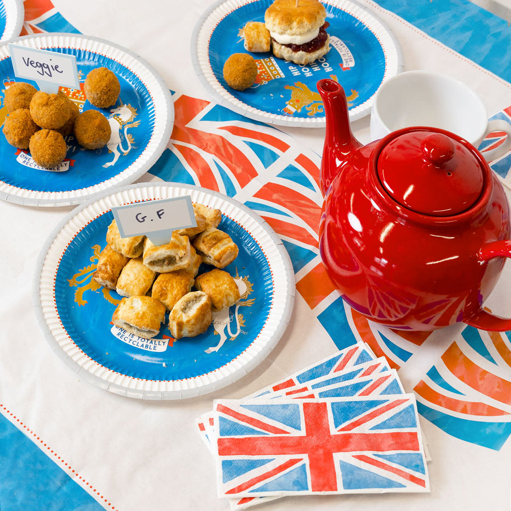 British Union Jack Paper Napkins 28 Pack Talking Tables UK