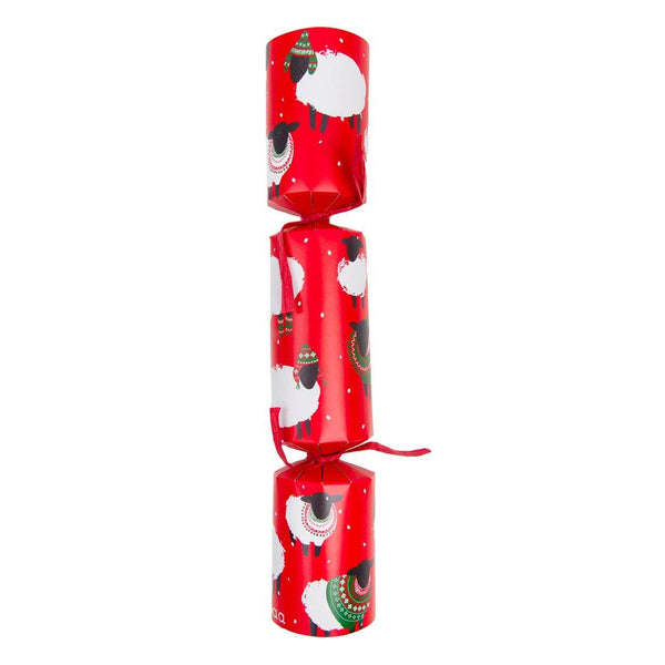 Botanical Sheep Christmas Crackers, 6Pk - Talking Tables UK Public