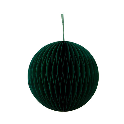 Green Card Honeycomb Ball Decoration - Large