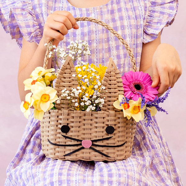 Recycled Paper Bunny Shaped Basket