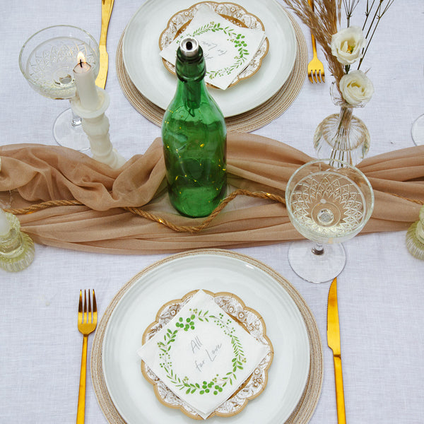 Botanical Bride Cocktail Napkins