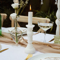 White Candlestick Shaped Candle