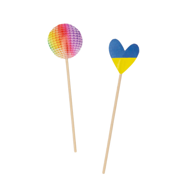 Eurovision Song Contest Food Flags -24 Pack