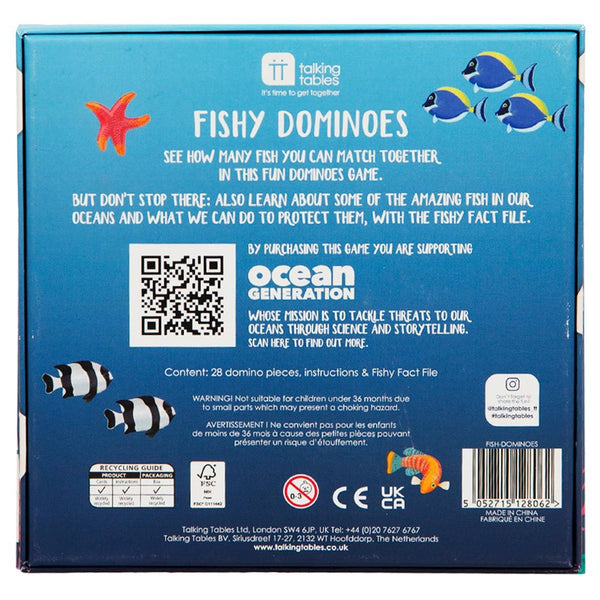 Fishy Picture Dominoes Game