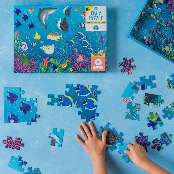 School Of Fish Puzzle for Kids - Talking Tables UK Public