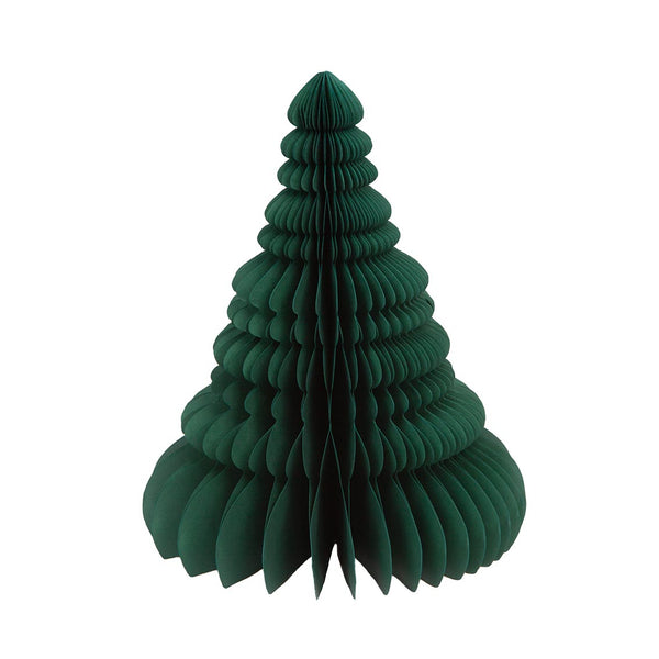 Forest Green Christmas Tree Card Decoration