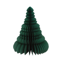Forest Green Christmas Tree Card Decoration
