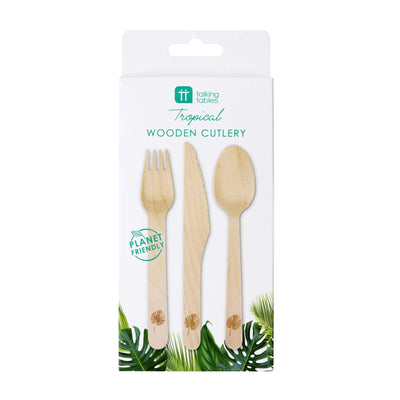 Fiesta Wooden Cutlery - 6 Sets