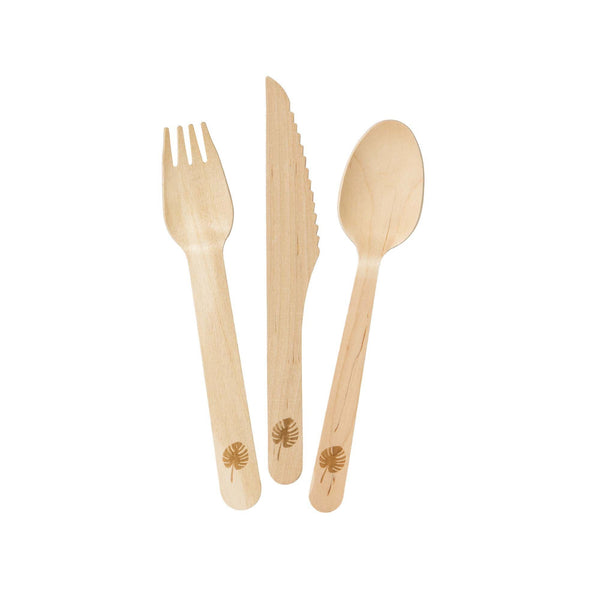 Fiesta Wooden Cutlery - 6 Sets