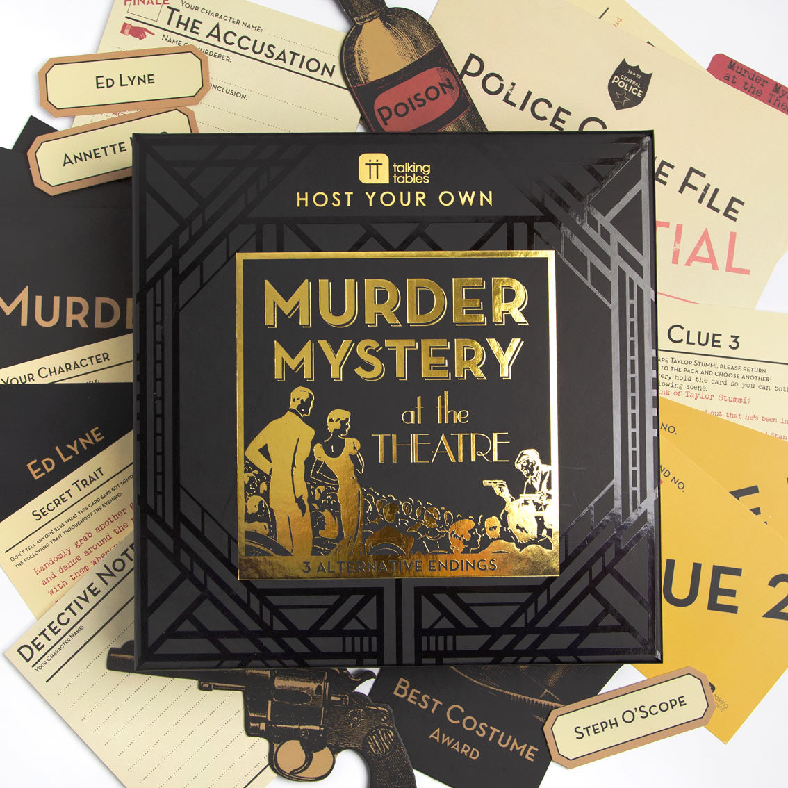 Host Your Own 1920's Murder Mystery game – Talking Tables UK