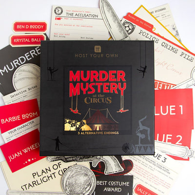 Host Your Own Murder Mystery At The Circus Game