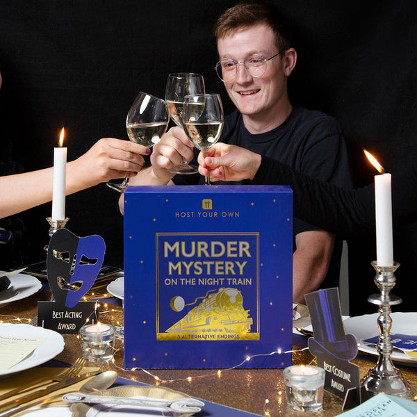 Host Your Own Murder Mystery on the Night Train Game