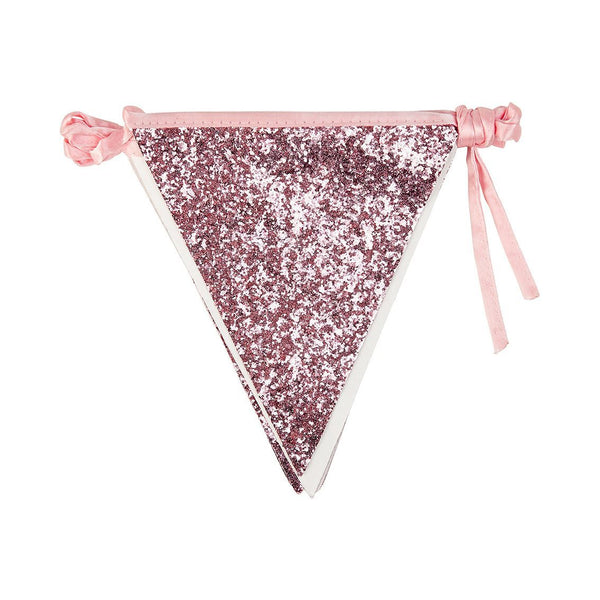 Pink Glitter Bunting - 3m