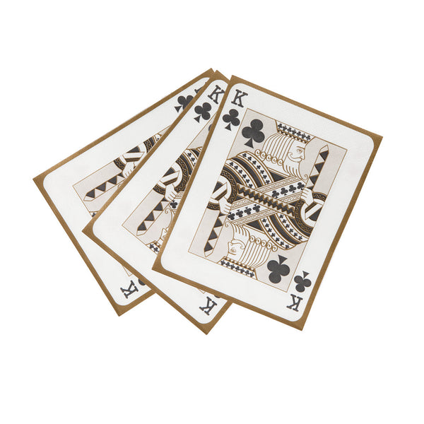 Playing Cards Napkins - 20 Pack