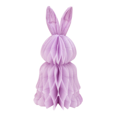 Lilac Bunny Honeycomb Table Decoration