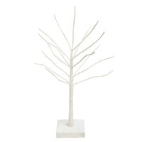 White Wire Tree Decoration - 40cm