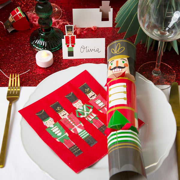 Botanical Nutcracker Napkin