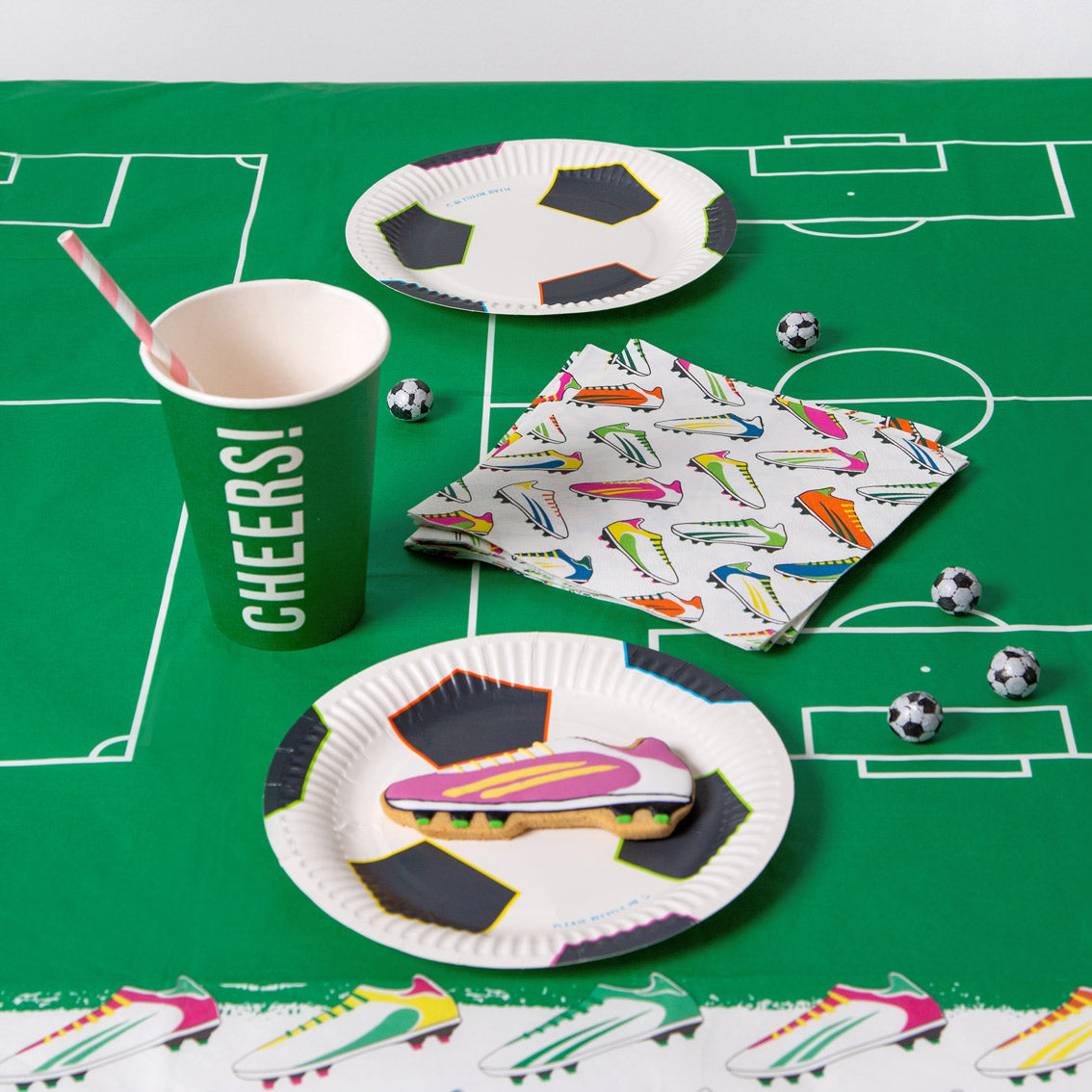 Recyclable Football Table Cover – Talking Tables UK Public